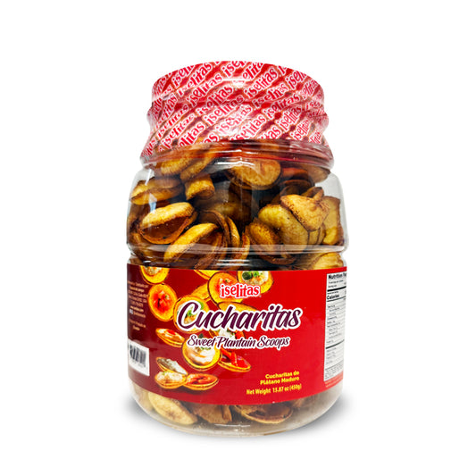 Cucharitas Sweet plantain scoops 15.87oz