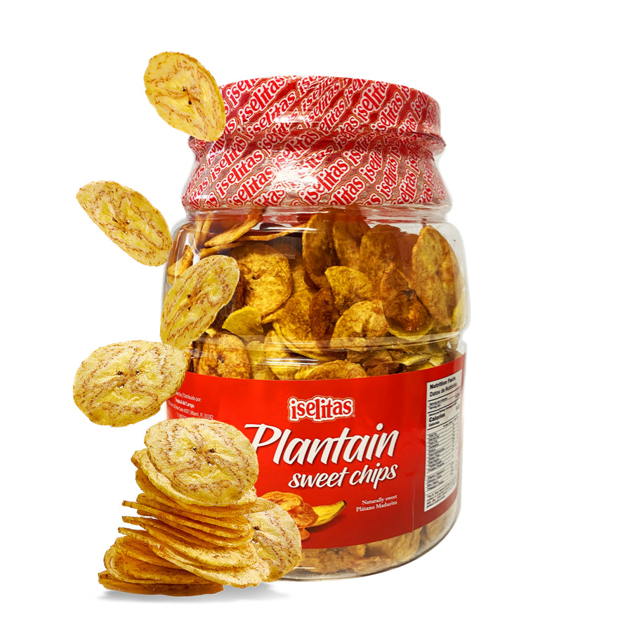 Iselitas Plantains Sweet Party Size Jar – 6/22.9 oz