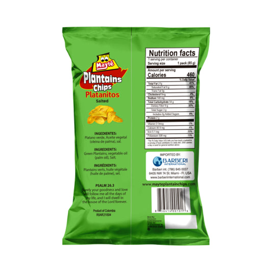 Mayte Plantain Chips Original – 30/3 oz