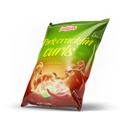Iselitas Chili Lime Pork Curls – 18/3 oz