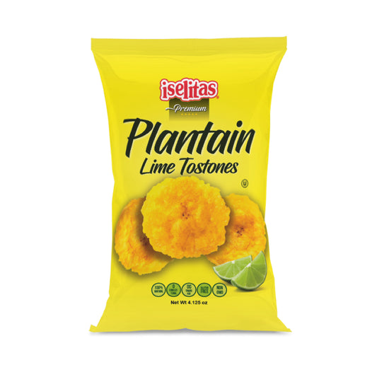 Iselitas Plantain Tostones Lime – 16/4.1 oz