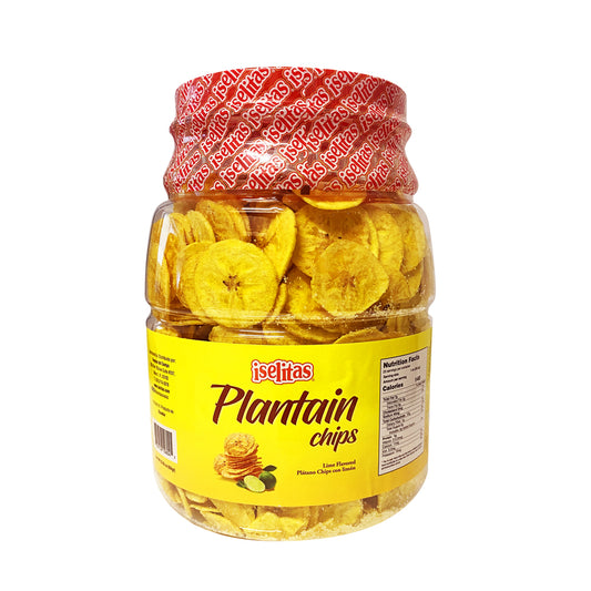 Iselitas Plantain lime Party Size Jar – 6/22.9 oz