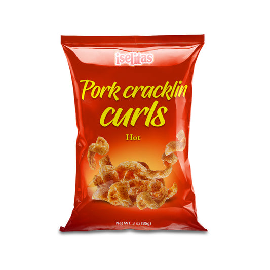 Iselitas Hot Pork Curls – 18/3 oz