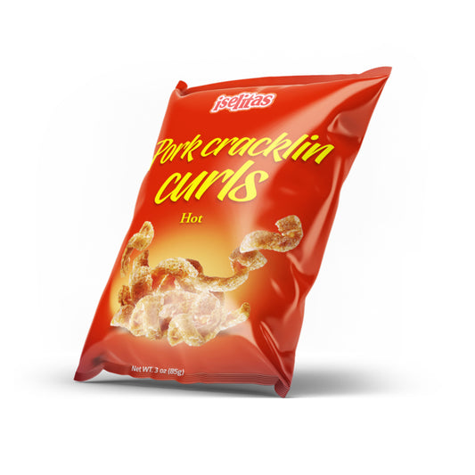 Iselitas Hot Pork Curls – 18/3 oz